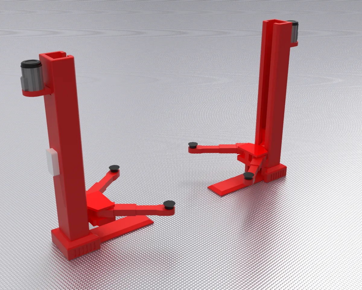 Elevador impreso en 3D